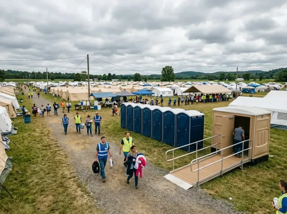 disaster-relief-camp-restrooms-010 — frequently asked questions, Dumpster & Portable Bathrooms Rental in Lihue, HI